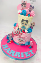 Load image into Gallery viewer, LOL Tiered Cake