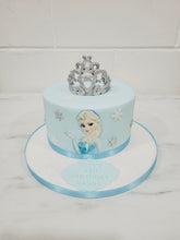 Load image into Gallery viewer, Frozen Elsa Princess Celebration Cake