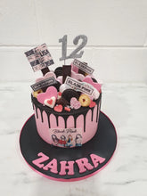 Load image into Gallery viewer, Sonic the Hedgehog Themed drip cake