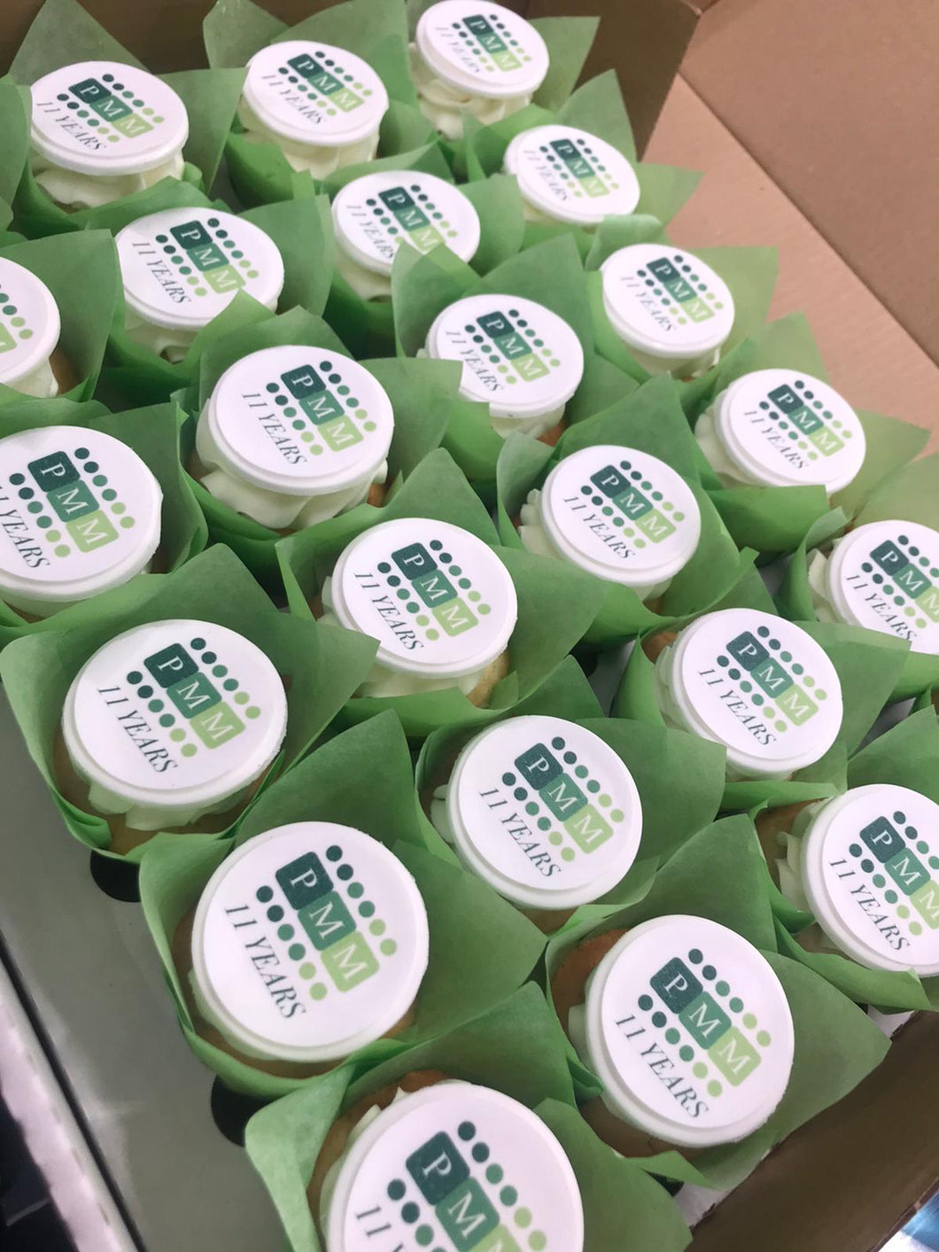 Branded Logo Cupcakes - Nationwide Delivery