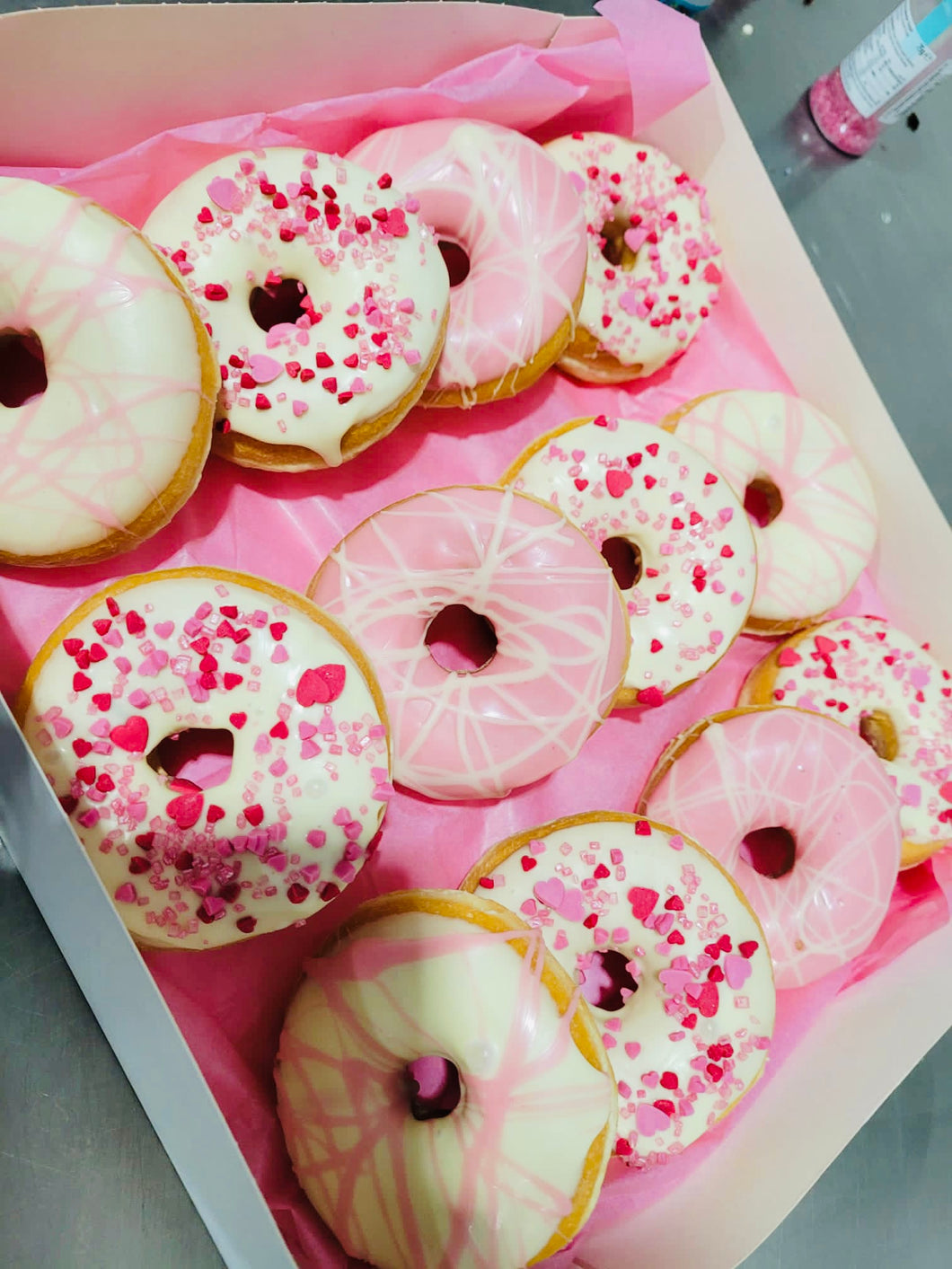 All Pink Doughnuts