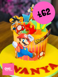 Super Mario celebration cake