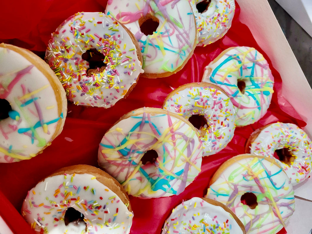 Rainbow Doughnuts