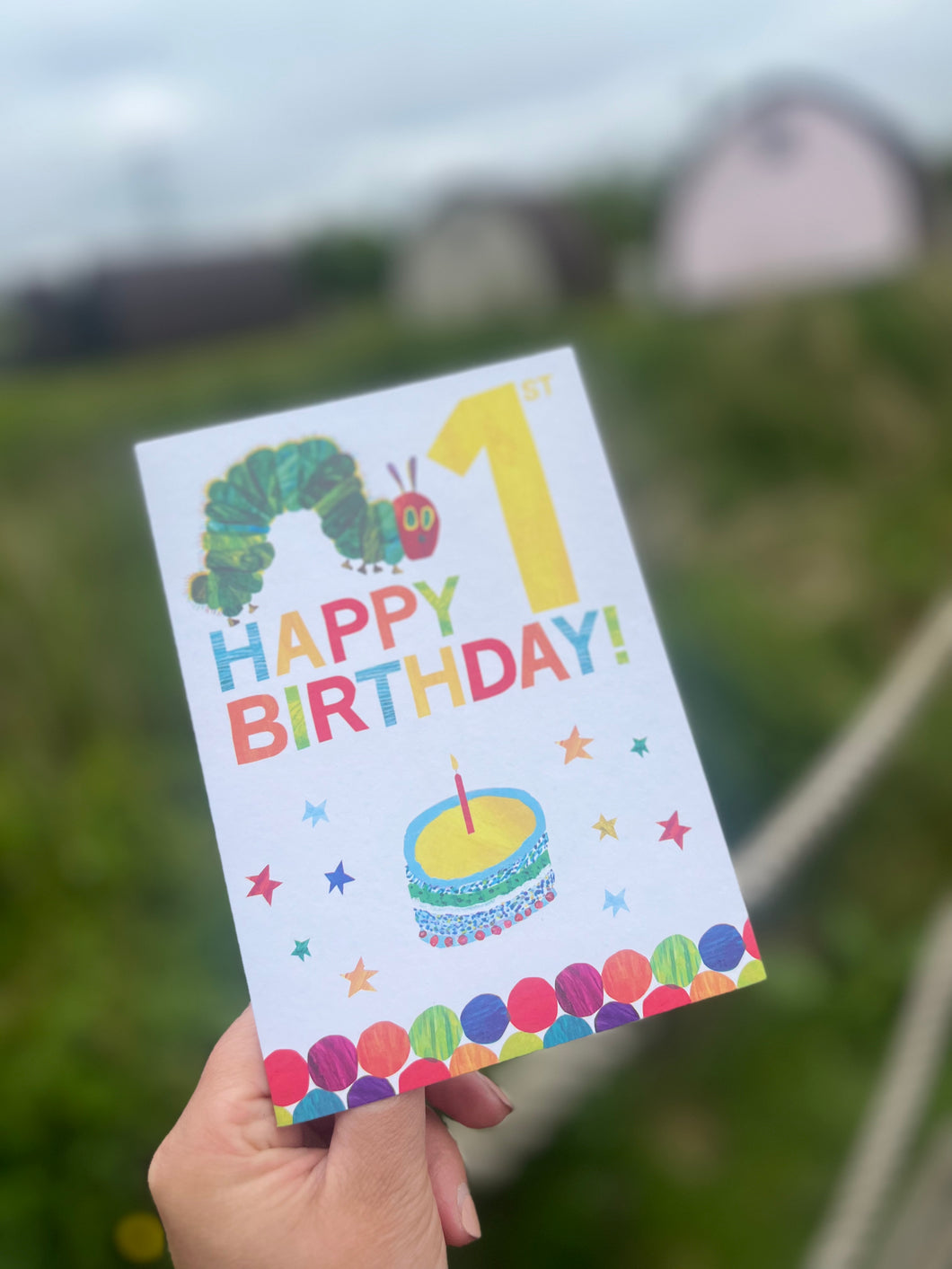 The Very Hungry Caterpillar Cupcake Birthday Gift Box