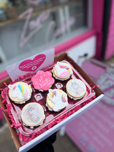 Unicorn Magic Birthday Cupcake Gift Box