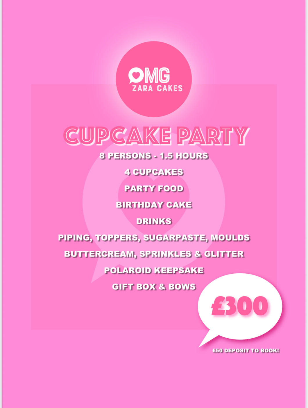 Cupcake Party for 8