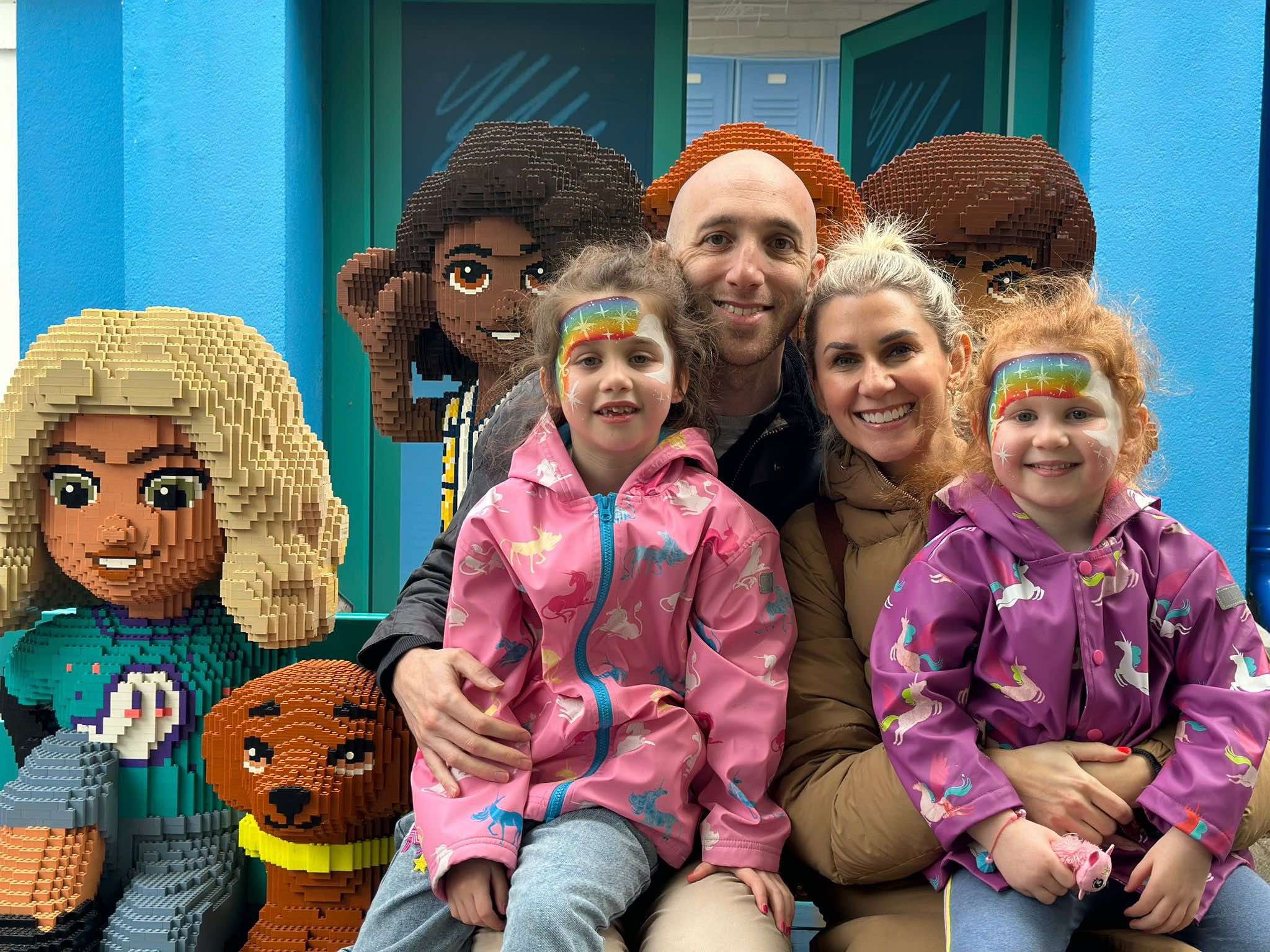 2 tier Black & Gold Overload Cake