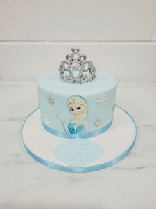 Frozen Elsa Princess Celebration Cake