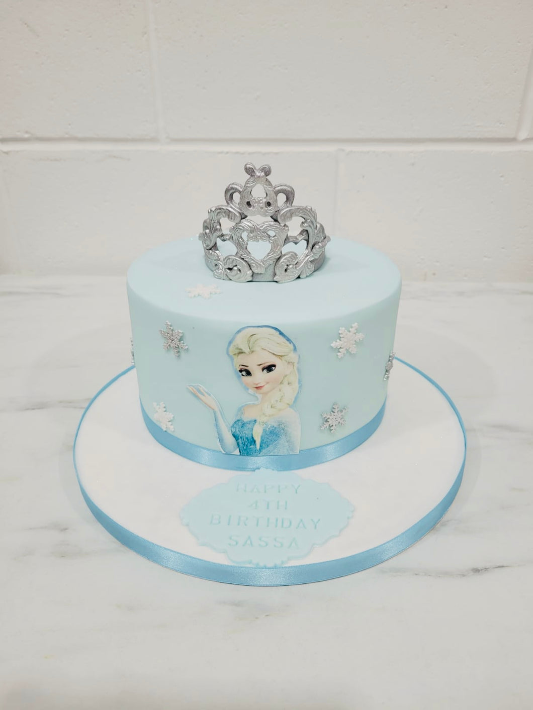 Frozen Elsa Princess Celebration Cake