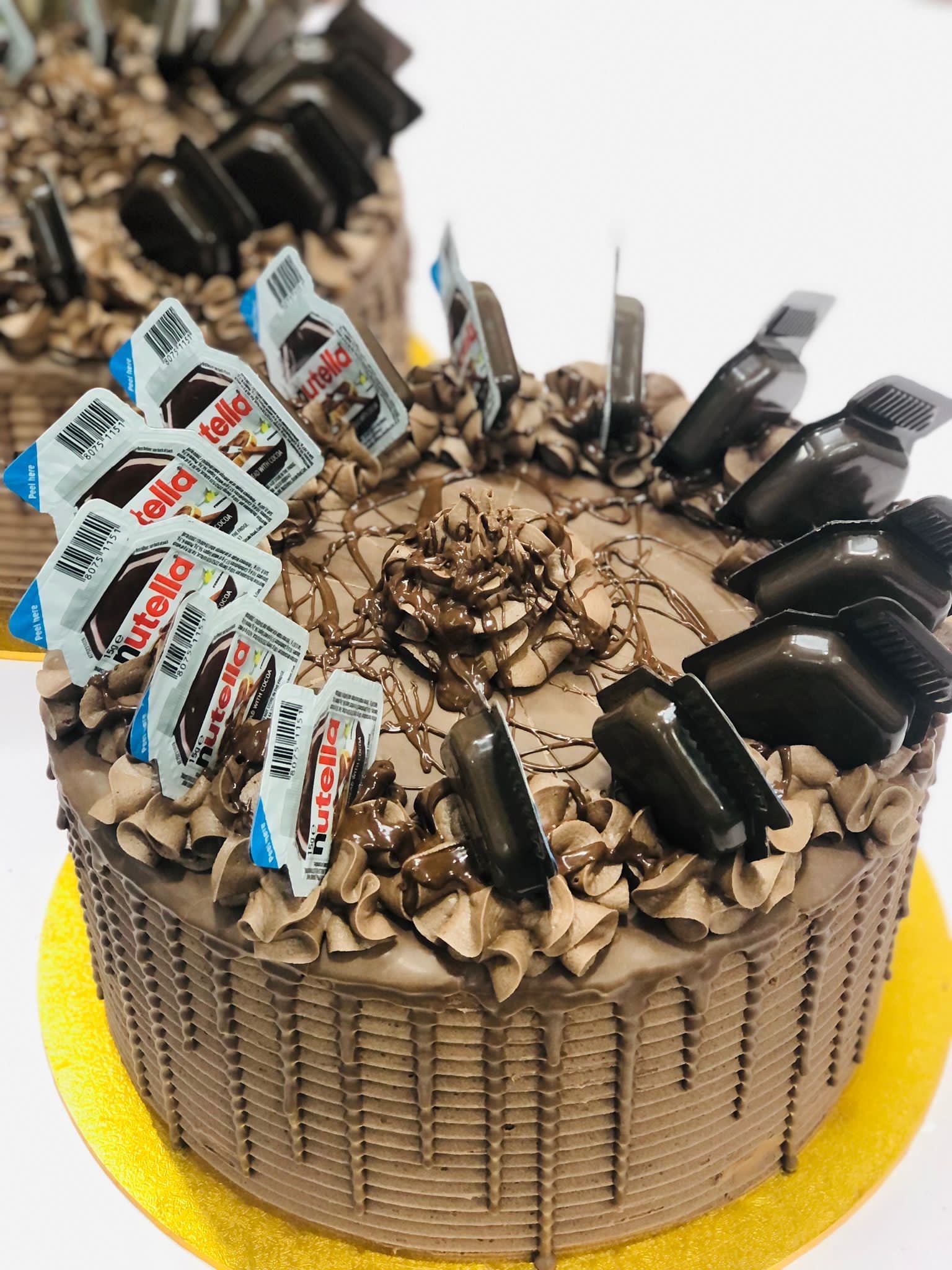 Chocolate Nutella Drip Cake