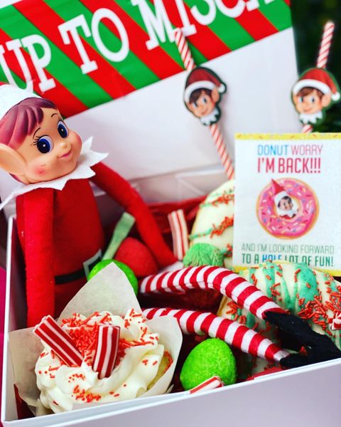 He's back.... Elf on the Shelf Box