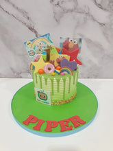 Load image into Gallery viewer, Spiderman Themed drip cake
