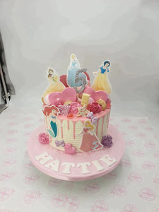 Designer Themed drip cake