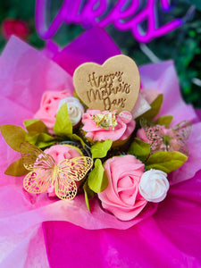 Butterfly Mothers Day Cupcake Bouquet
