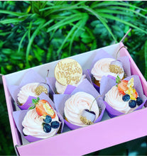 Load image into Gallery viewer, Mothers Day -  24ct Gold Cupcakes
