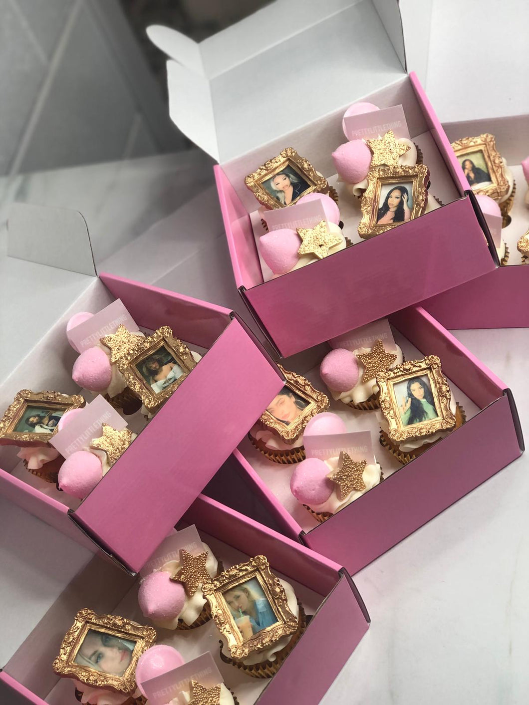 Picture Frame Overload cupcakes