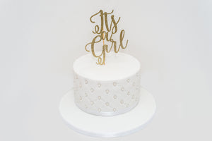 White sugar pearls Celebration Cake - Any Occasion