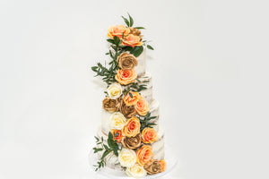 Rose Wedding Cake